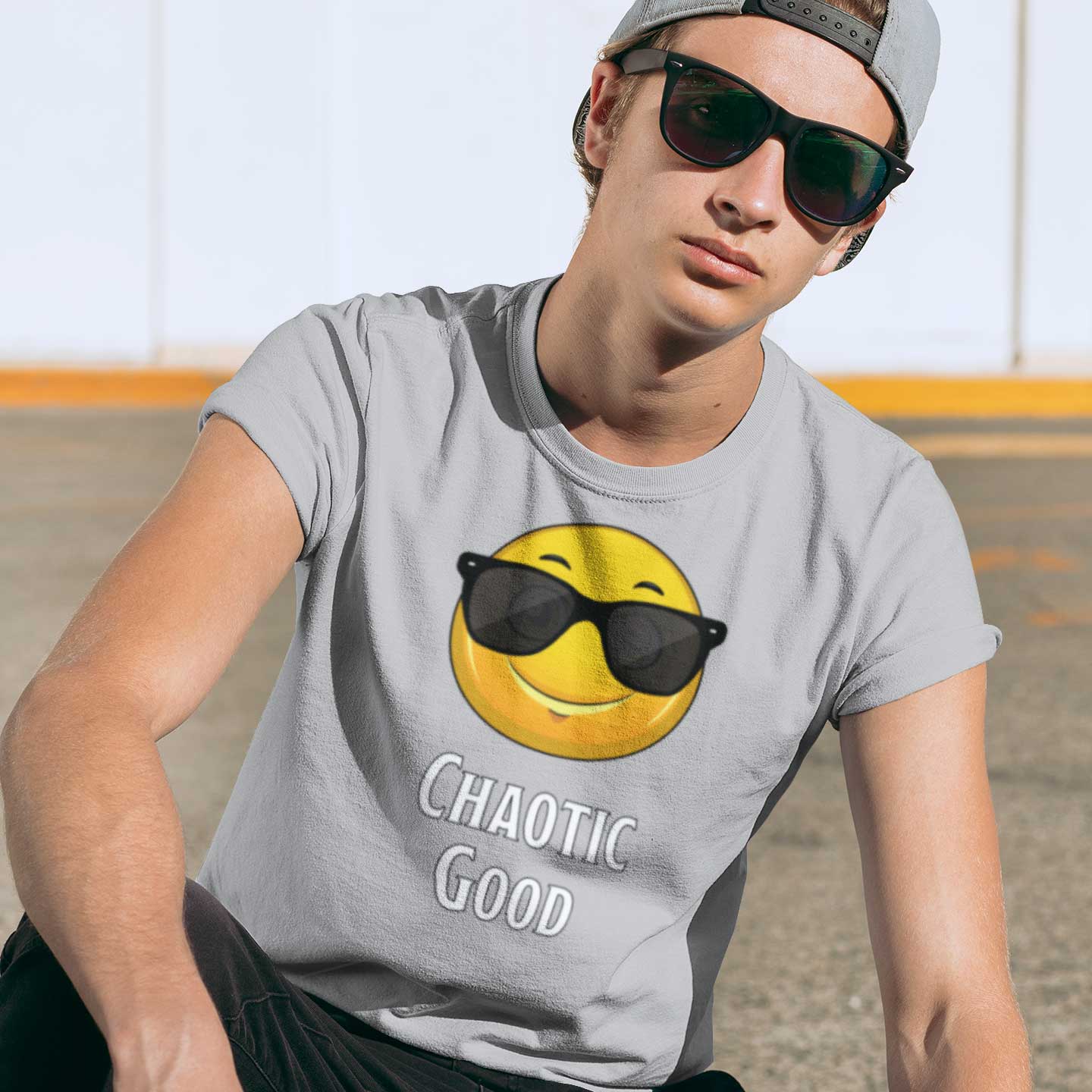 sunglasses emoji shirt